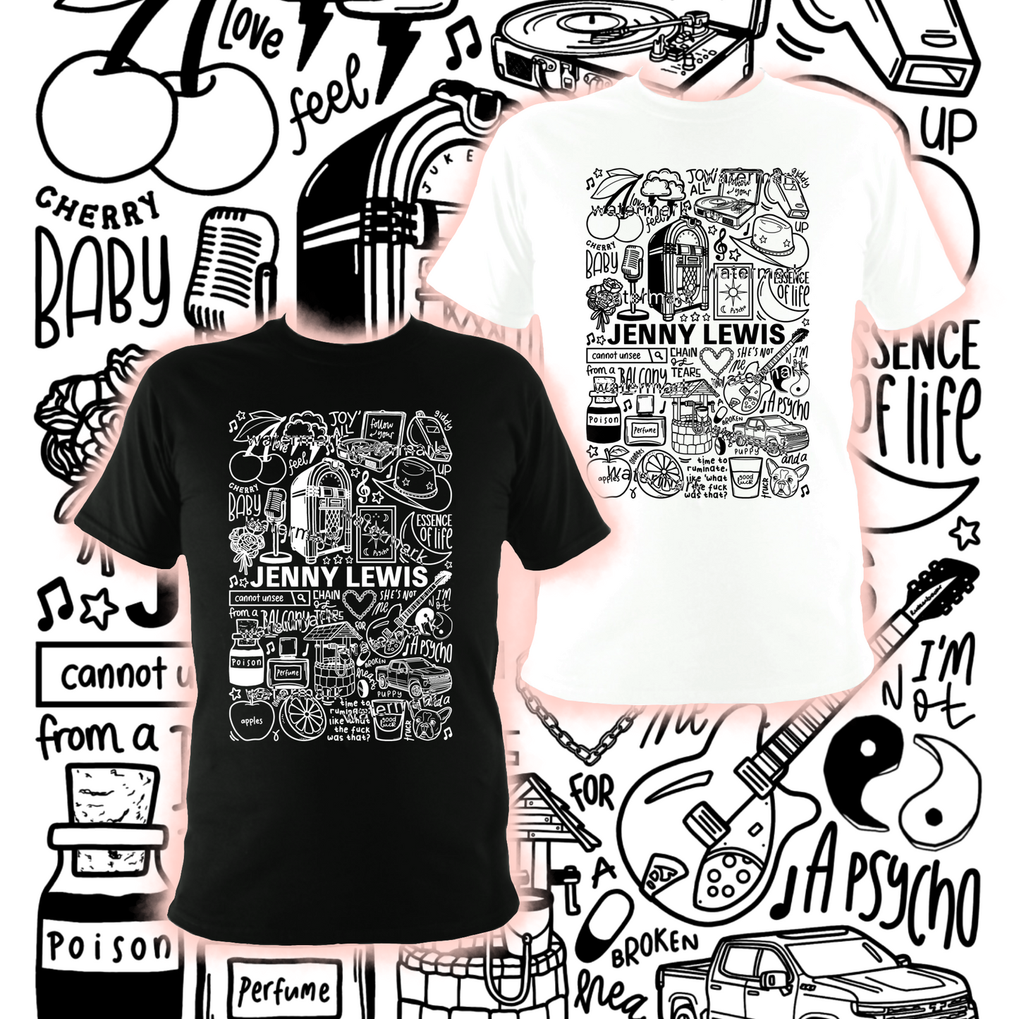Jenny Lewis t shirt