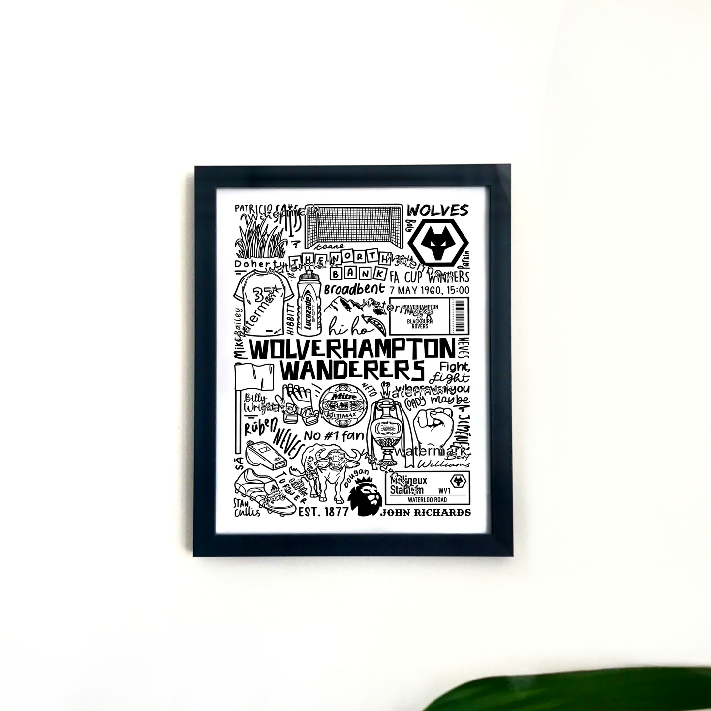 Wolverhampton Wanderers print