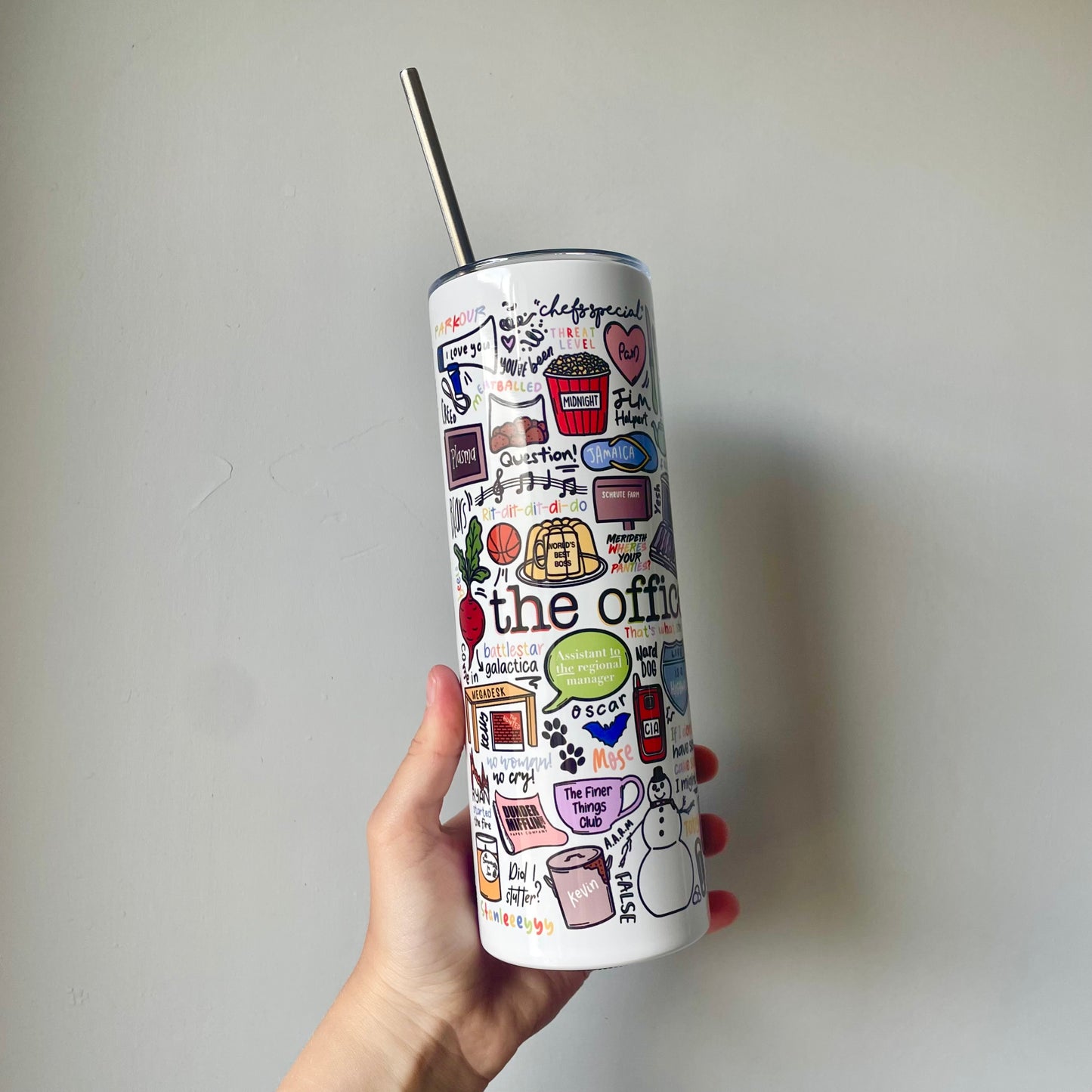 The Office tumbler