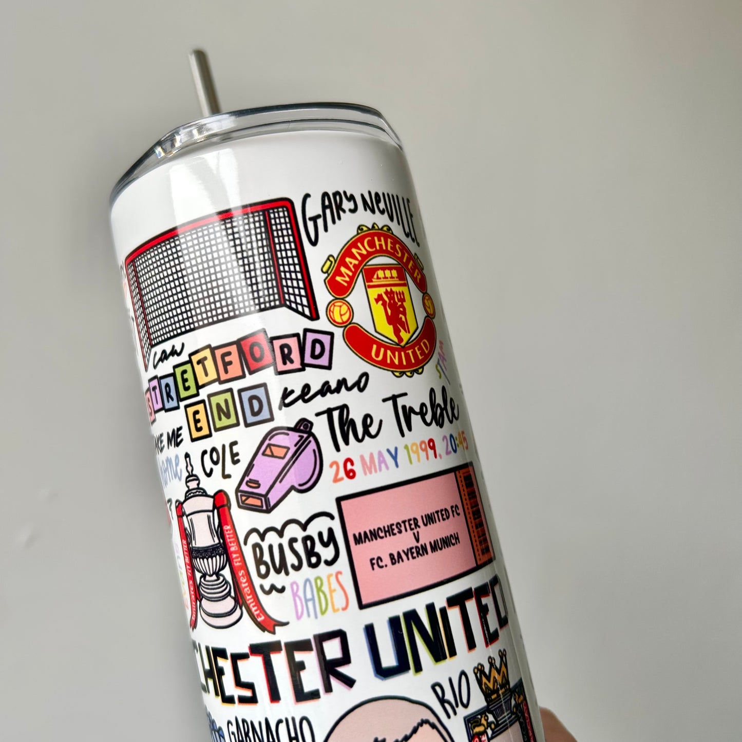 Manchester United tumbler