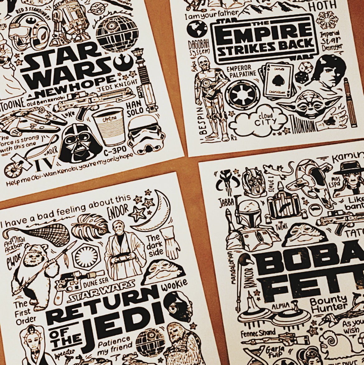 T-shirt Star Wars L'Empire contre-attaque