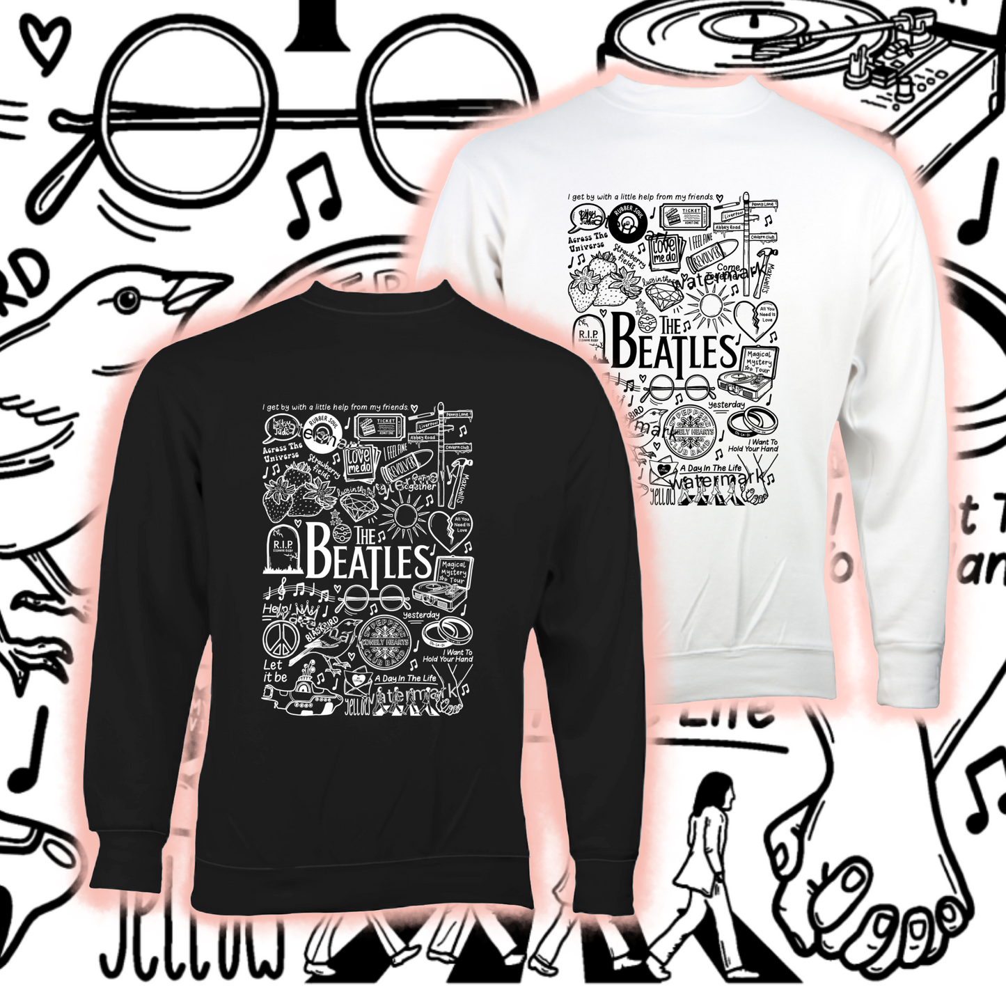 Le pull des Beatles