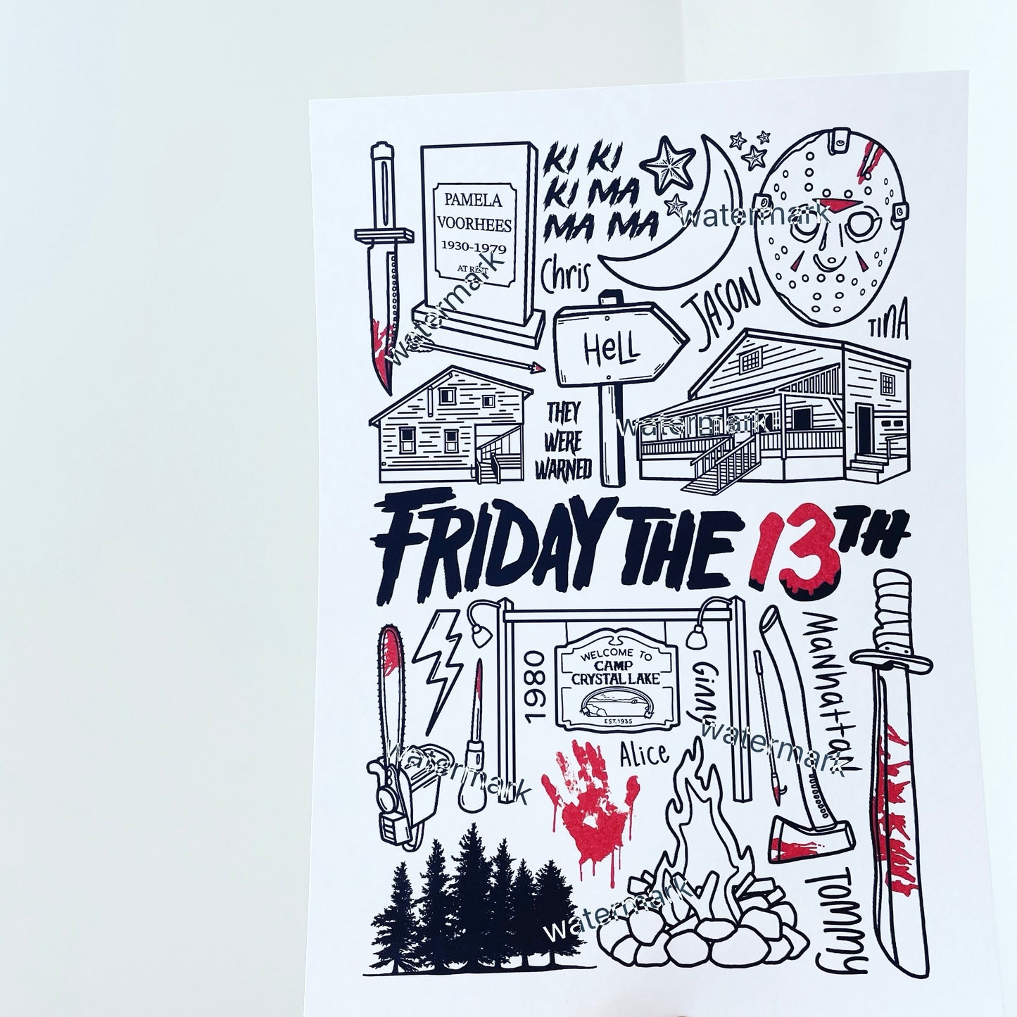 Friday The 13th sweater