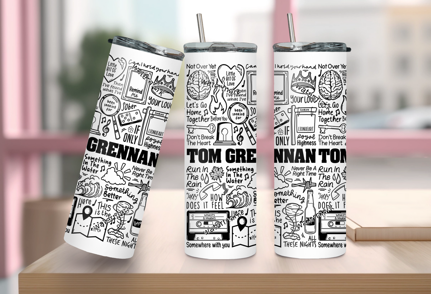 Tom Grennan tumbler