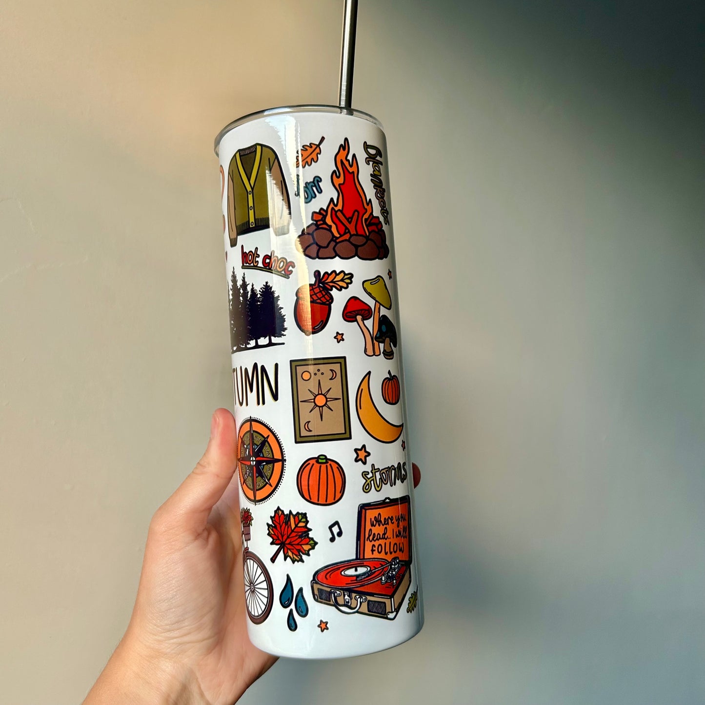 Autumn tumbler