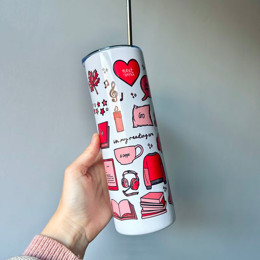 Bookish tumbler