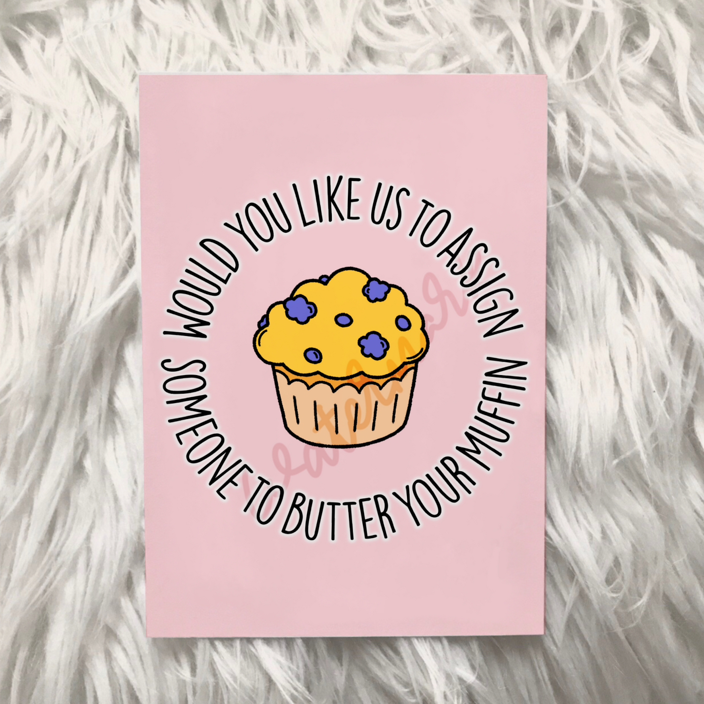 Mean Girls muffin print