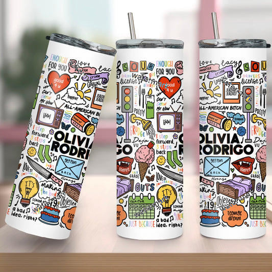 Olivia Rodrigo tumbler