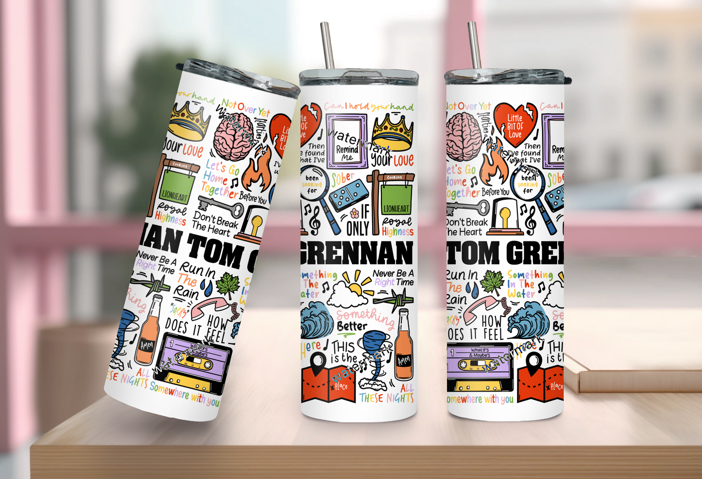 Tom Grennan tumbler