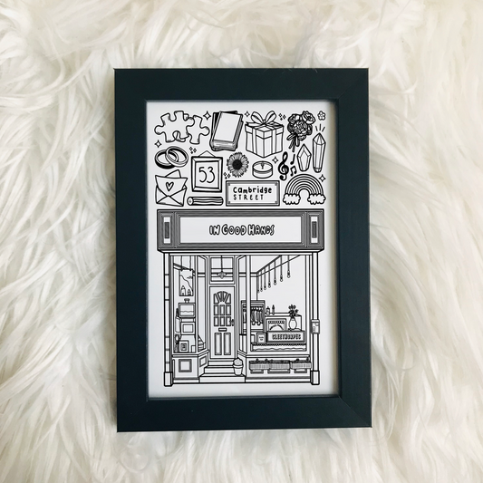 Cleethorpes in good hands shop print