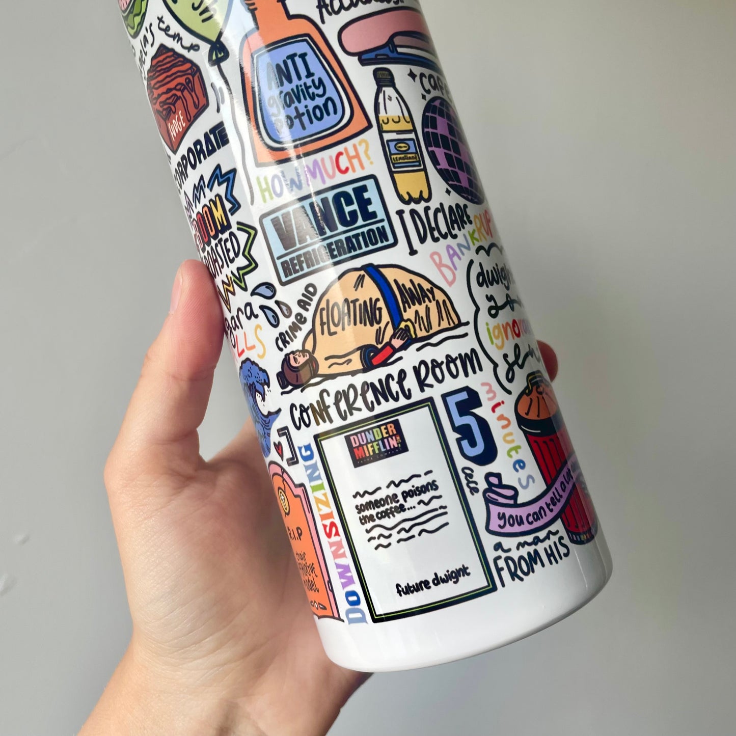 The Office tumbler