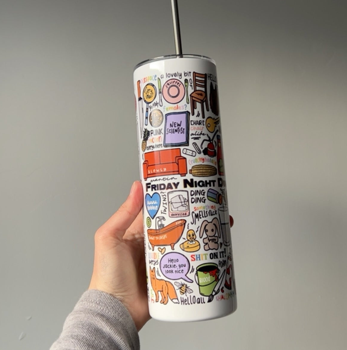 Friday Night Dinner tumbler