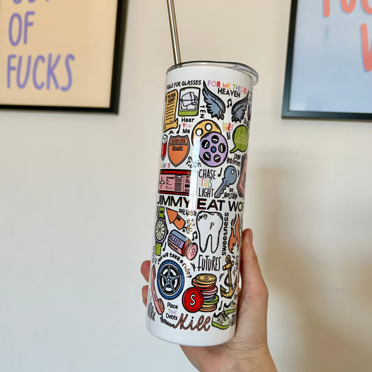 Jimmy Eat World tumbler