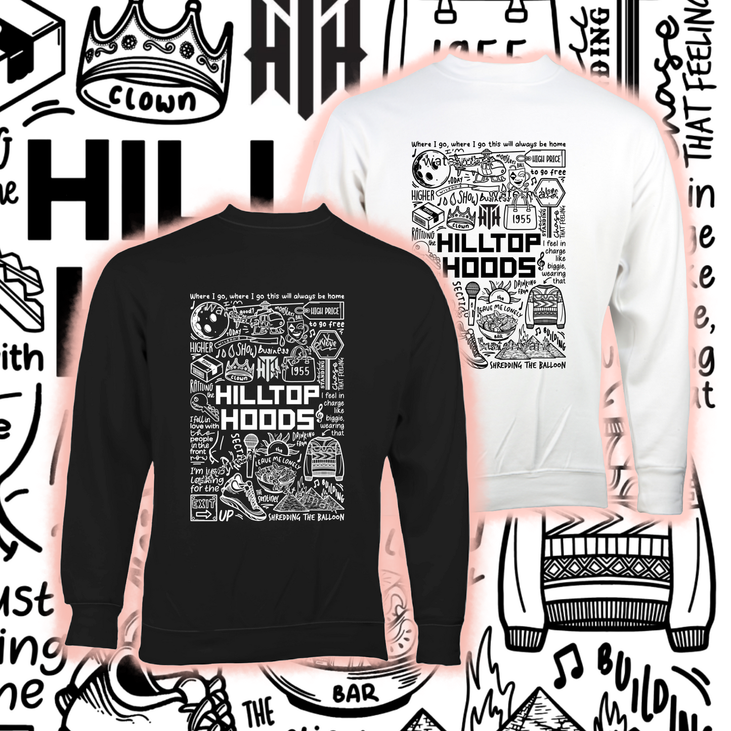 T-shirt Hilltop Hoods