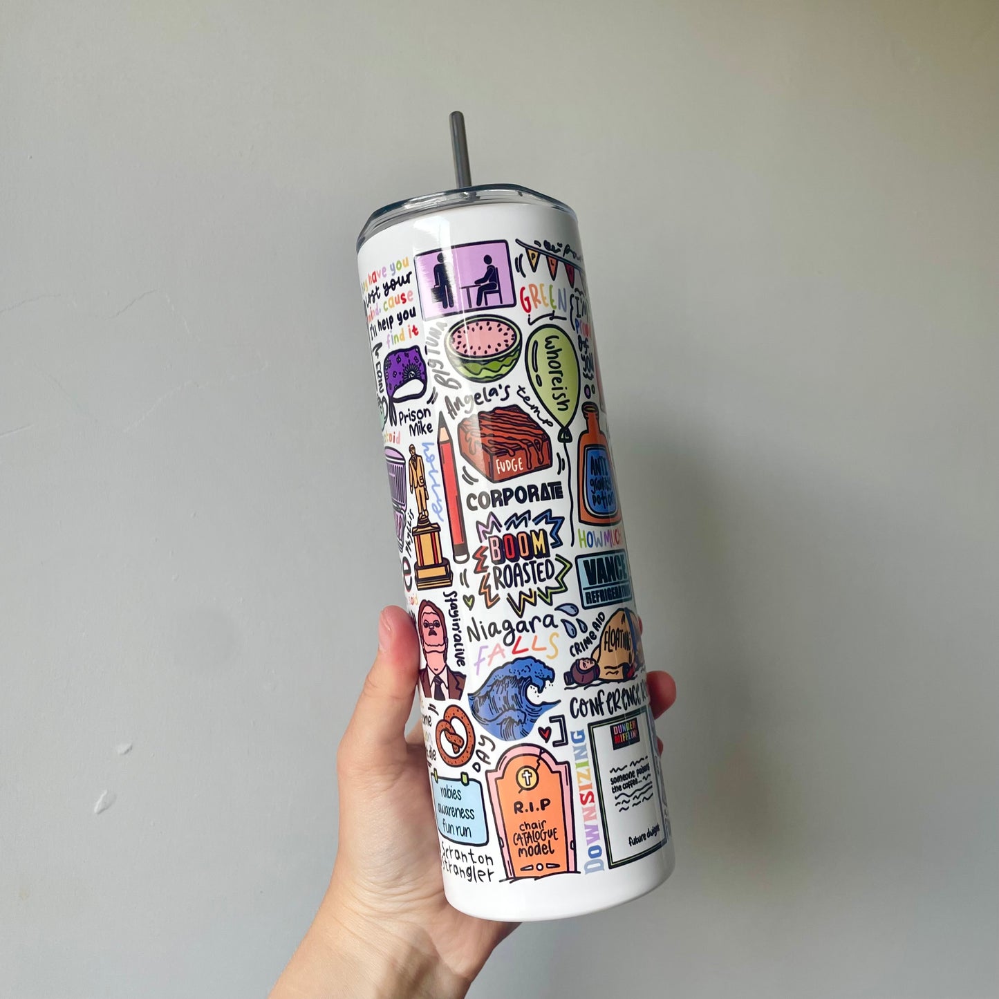 The Office tumbler