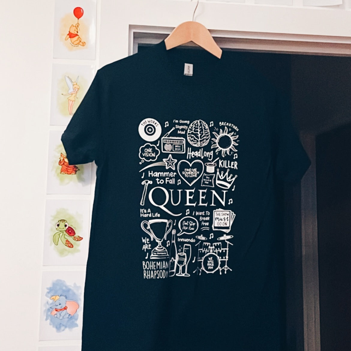 camiseta reina