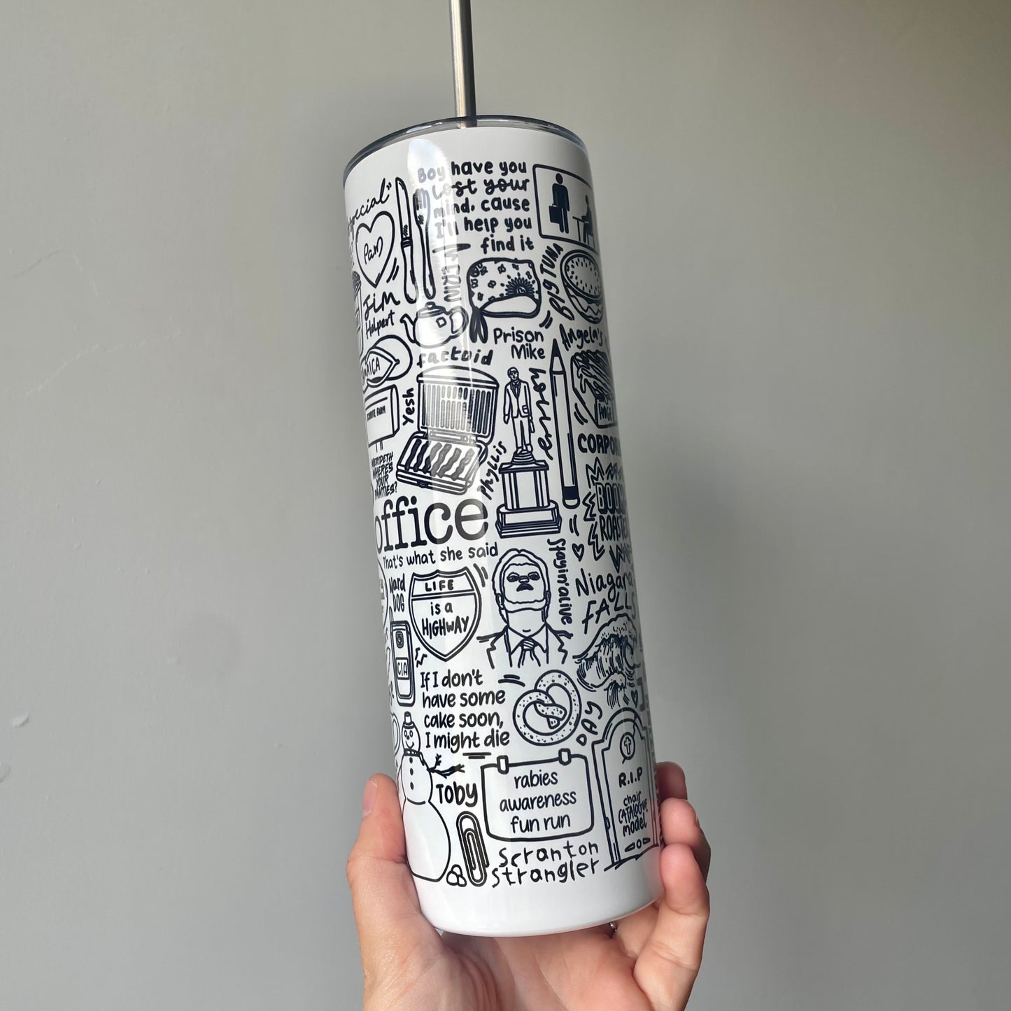 The Office tumbler
