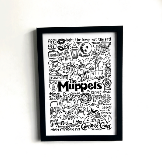 The Muppets print