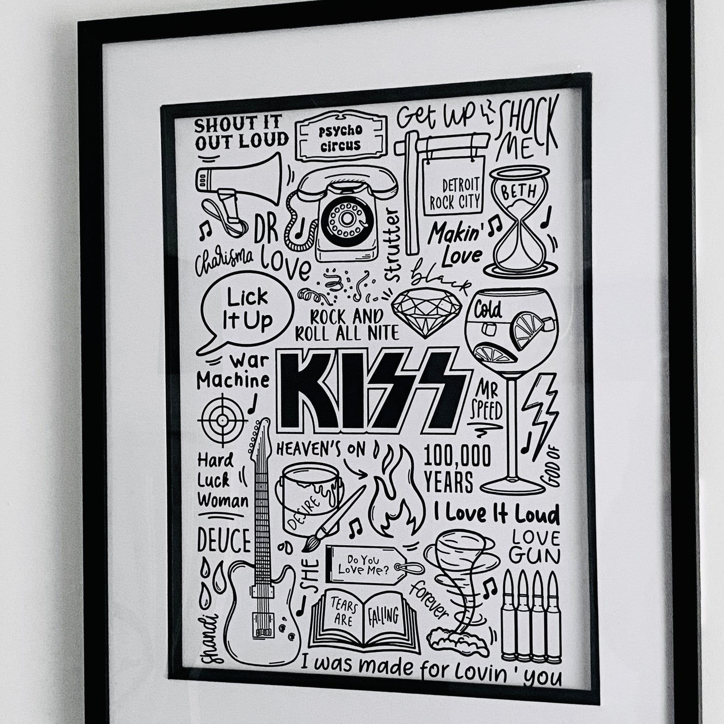 Kiss print