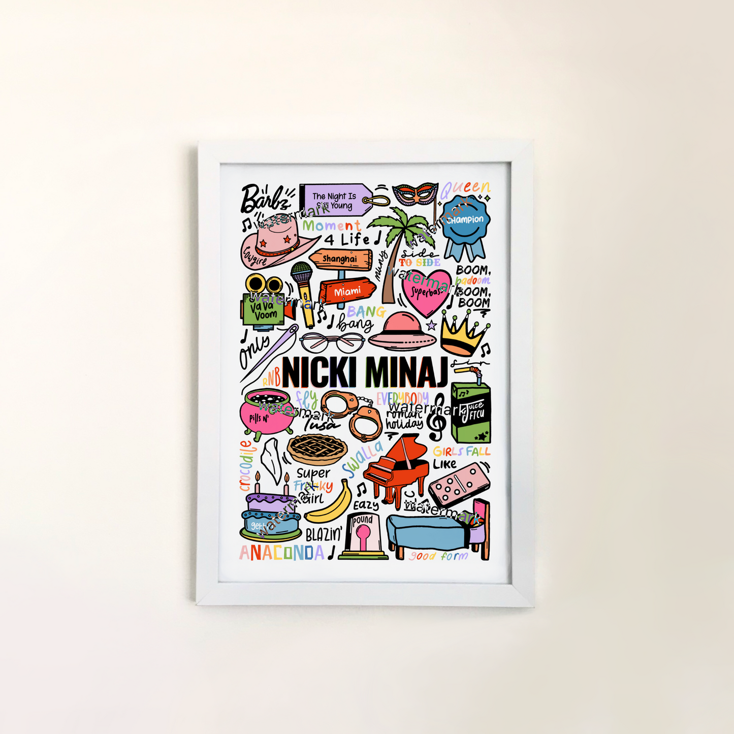 Nicki Minaj print
