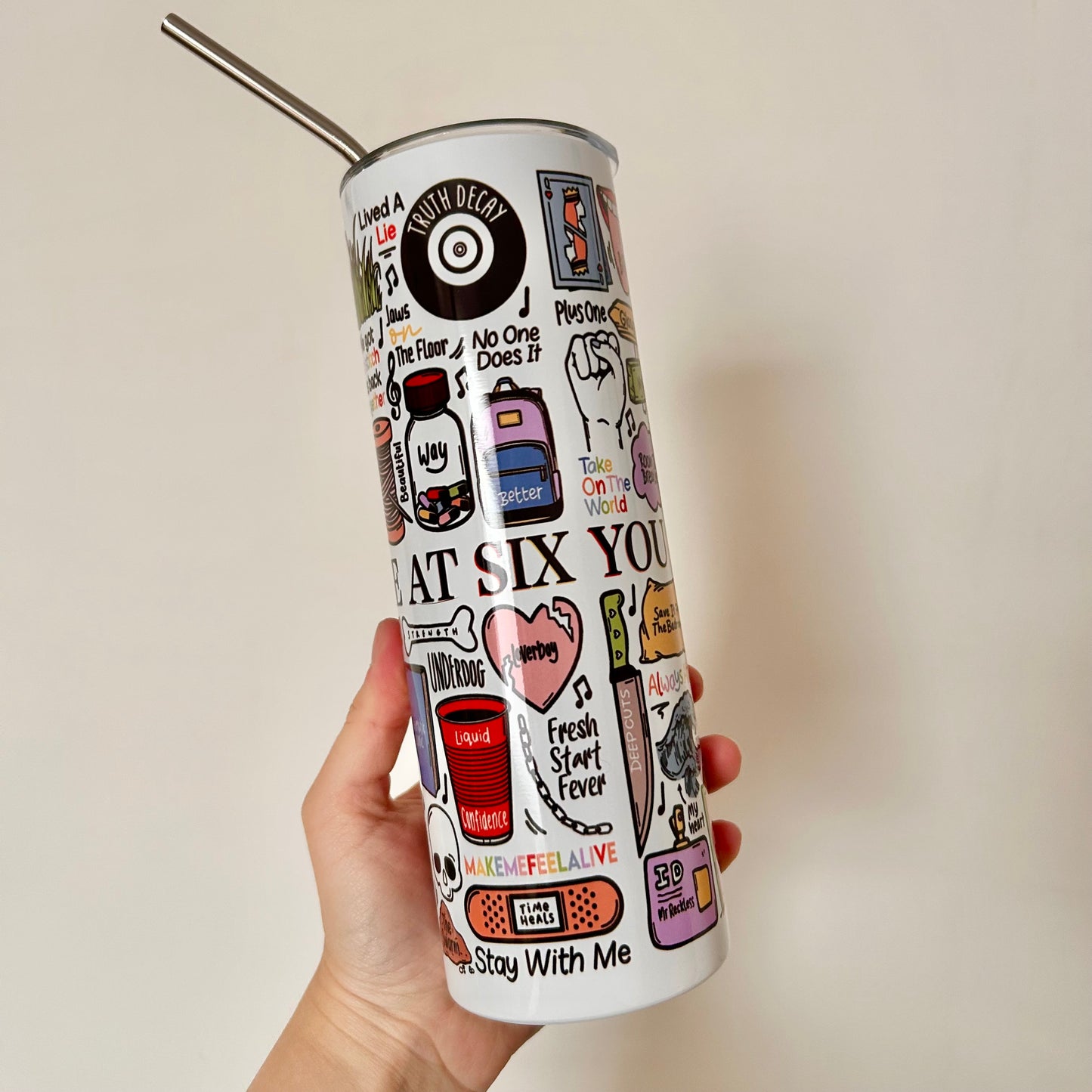 You Me At Six tumbler