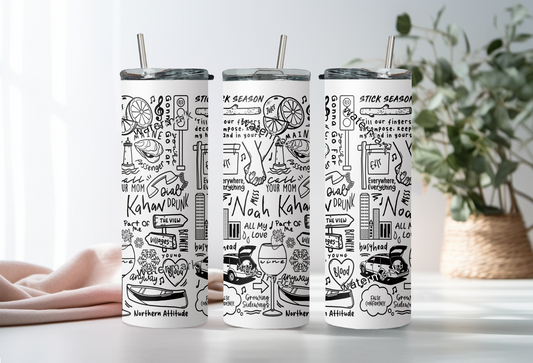 Noah Kahan tumbler