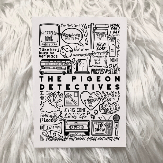 The Pigeon Detectives print