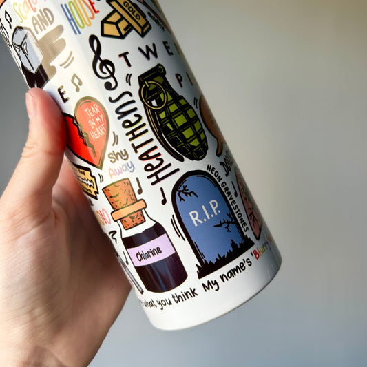 Twenty One Pilots tumbler