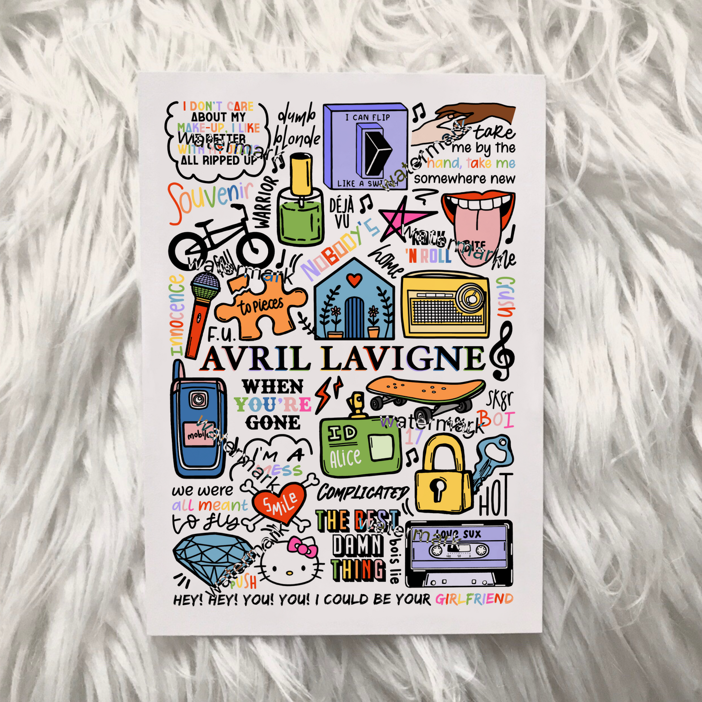 Avril Lavigne print
