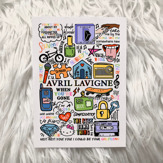 Avril Lavigne print