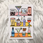 Cleethorpes bars print