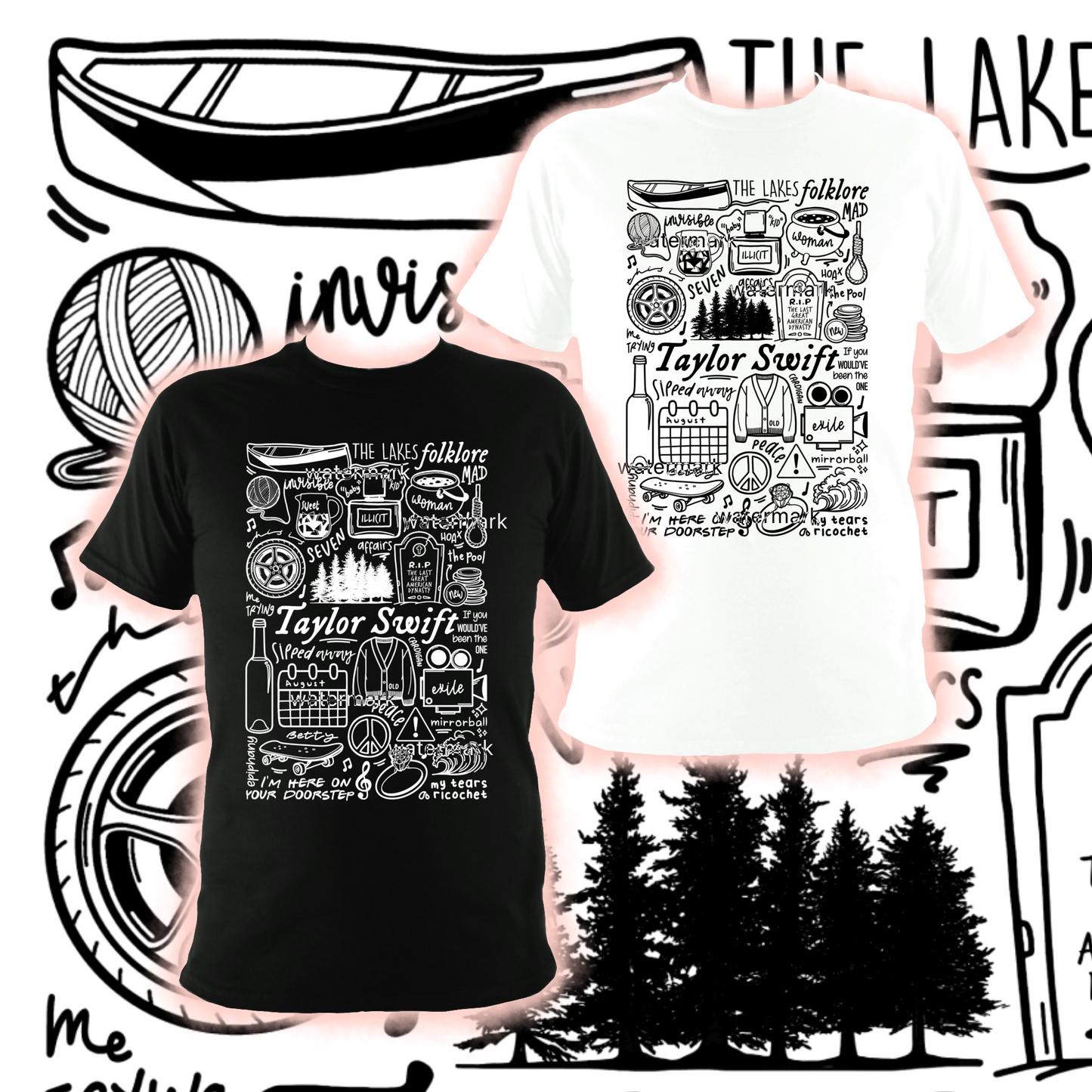 Taylor Swift Folklore t shirt