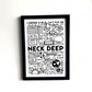 Neck Deep t shirt