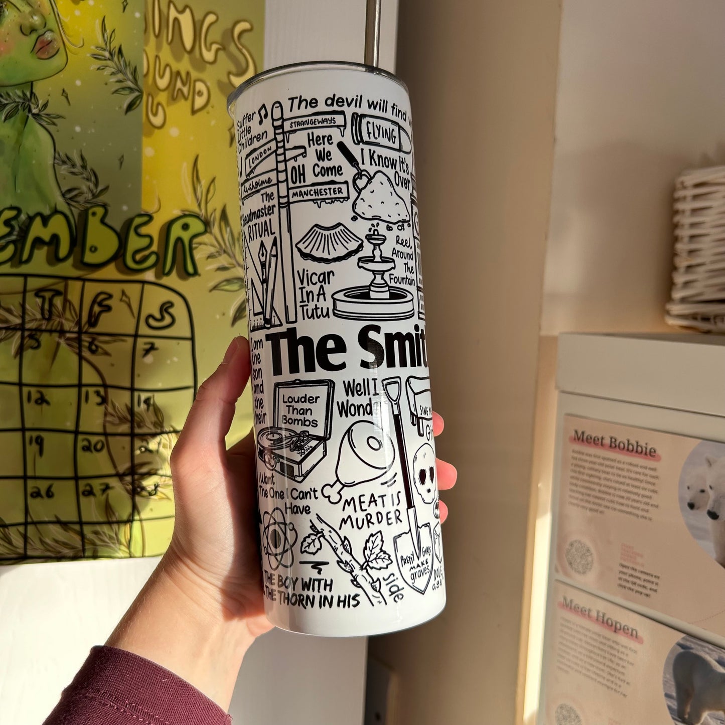 The Smiths tumbler