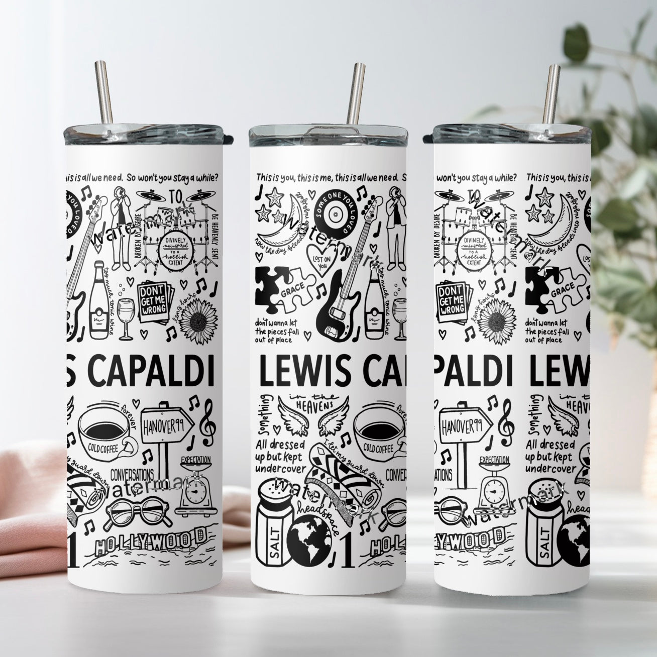 Lewis Capaldi tumbler