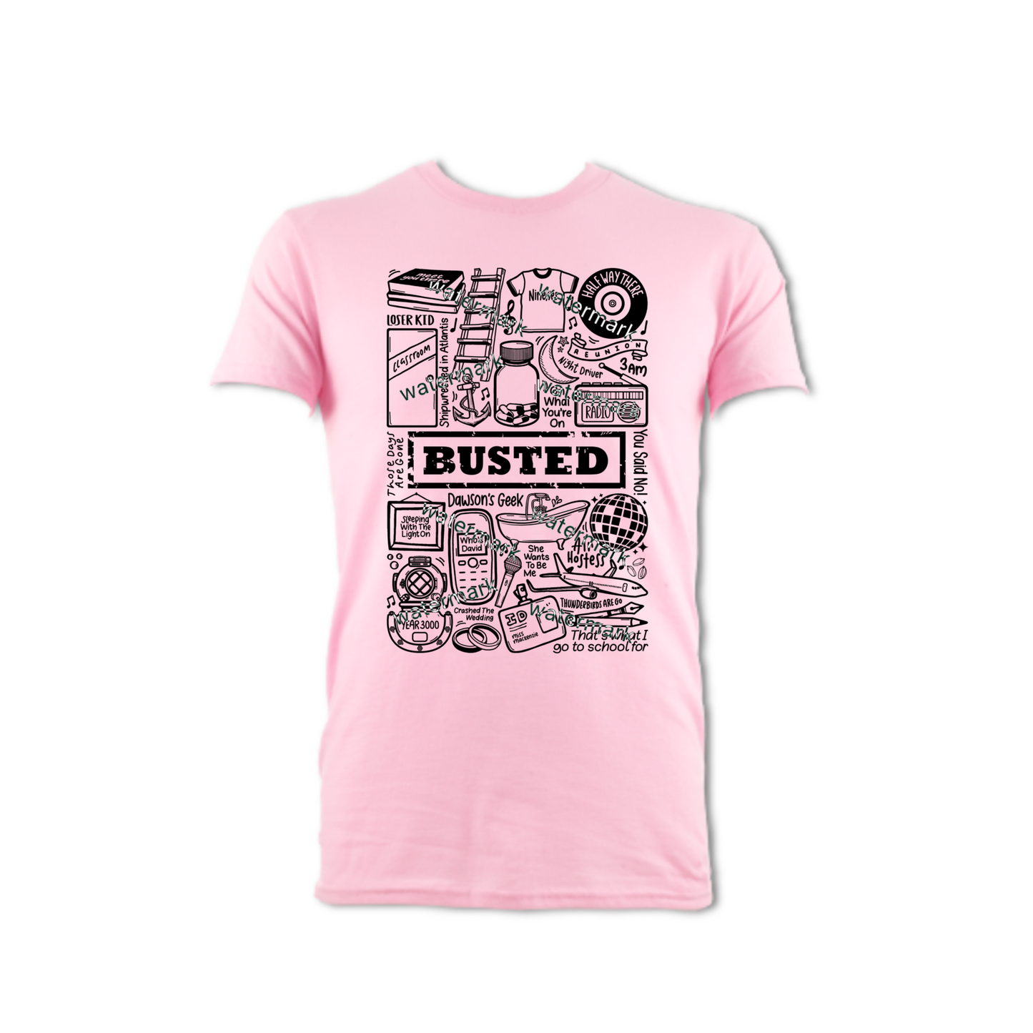 Busted t shirt