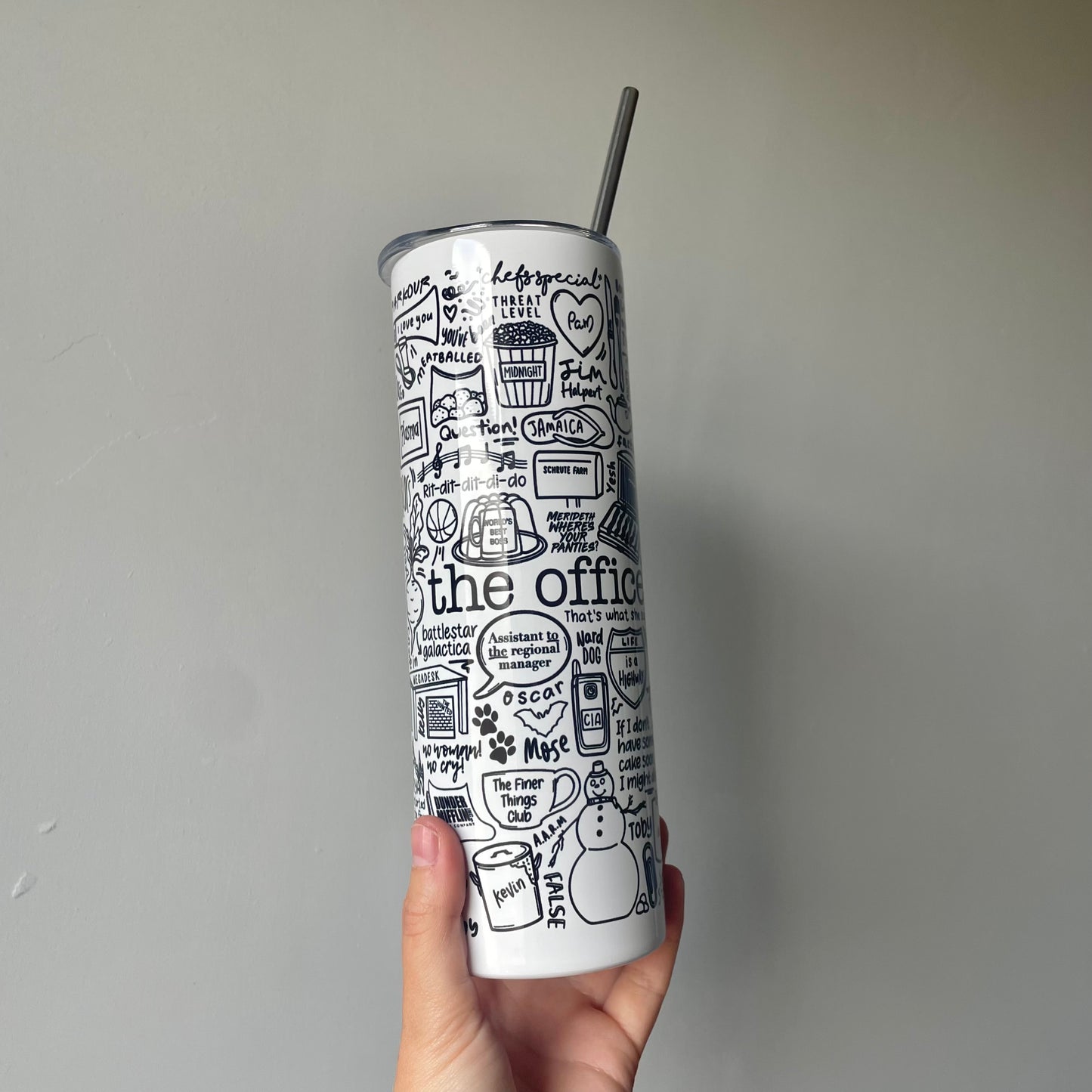The Office tumbler