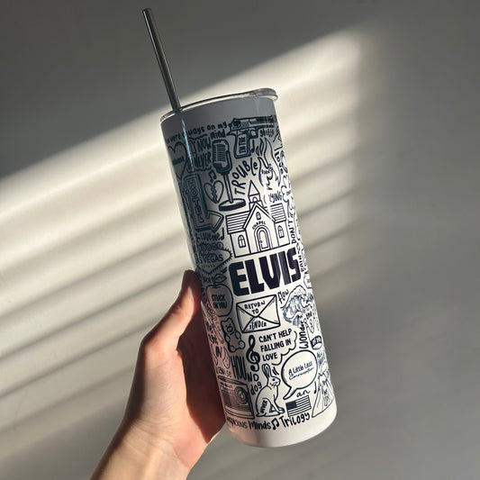 Elvis Presley tumbler