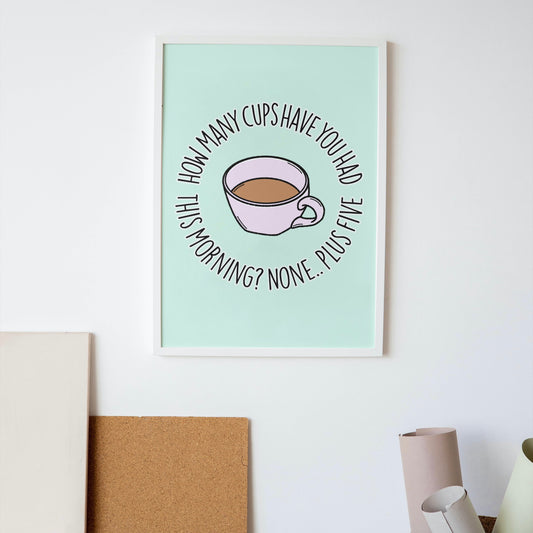 Gilmore Girls coffee print