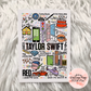 T-shirt rouge Taylor Swift