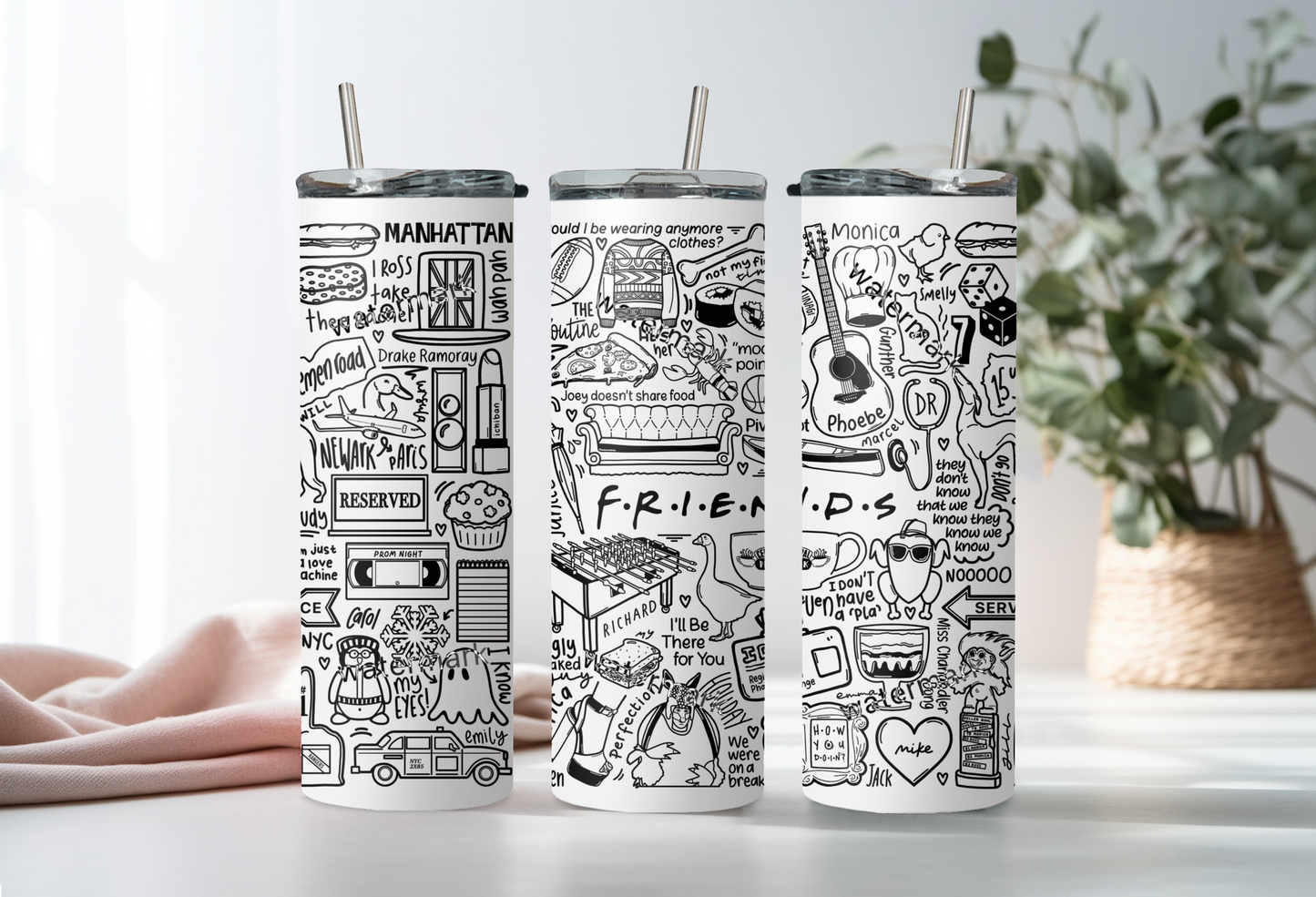 Friends tumbler