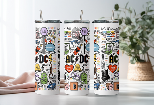 AC/DC tumbler