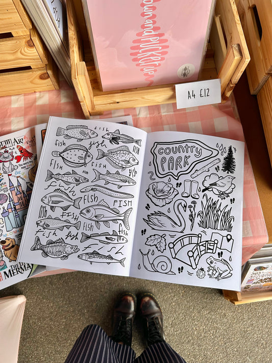 Cleethorpes colouring book
