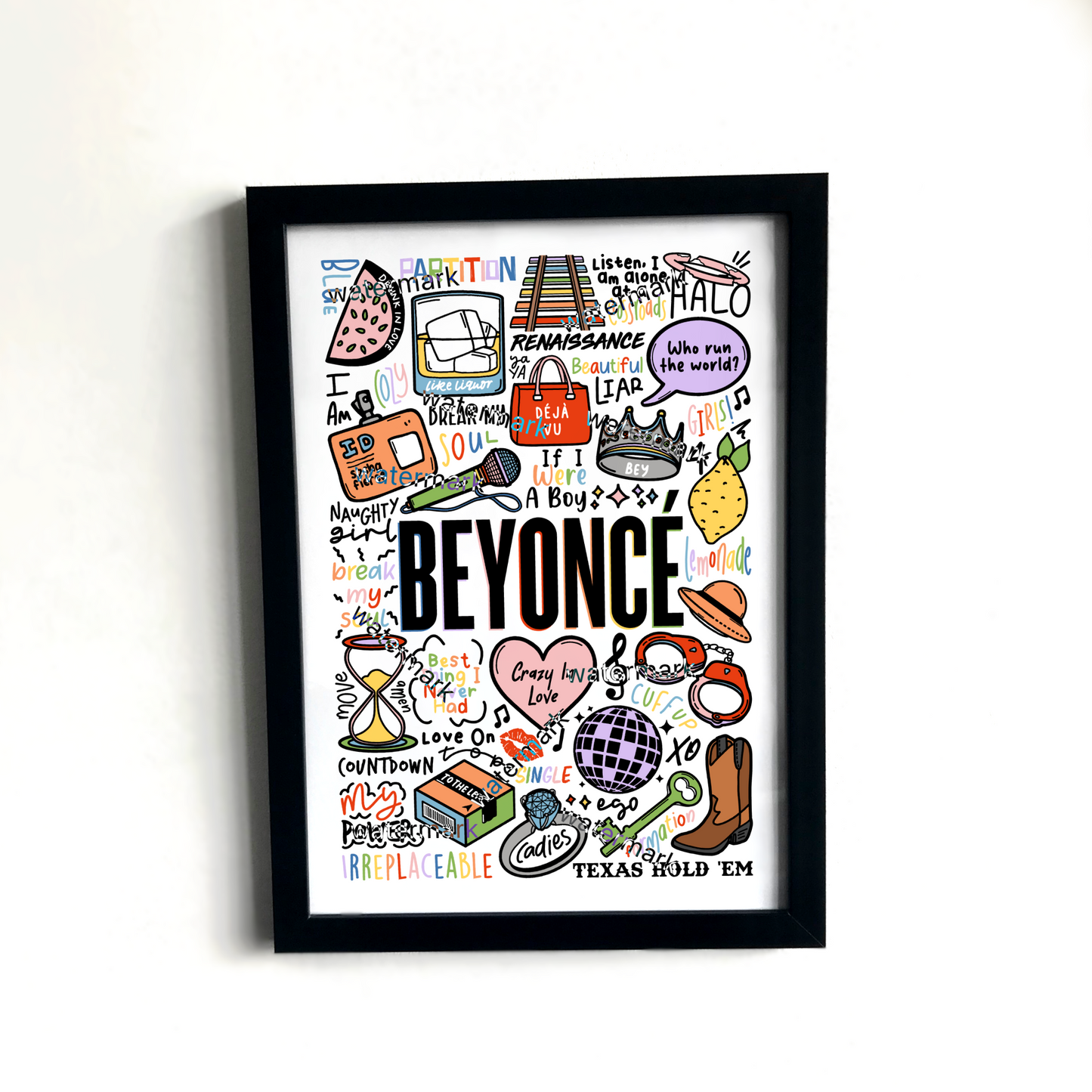 Beyonce print