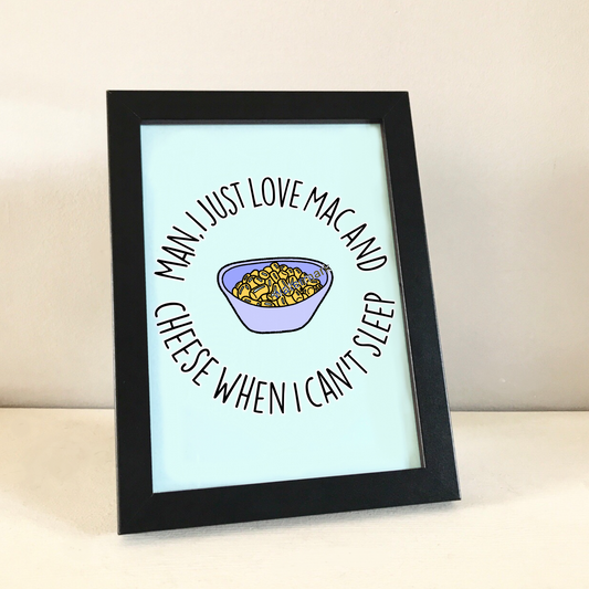 Gilmore Girls mac n cheese print