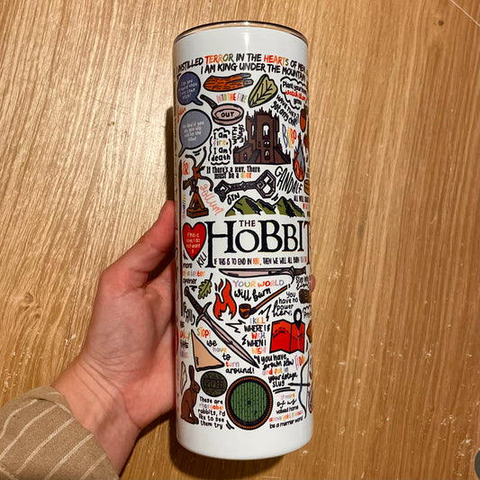 Lord of the Rings and The Hobbit tumbler