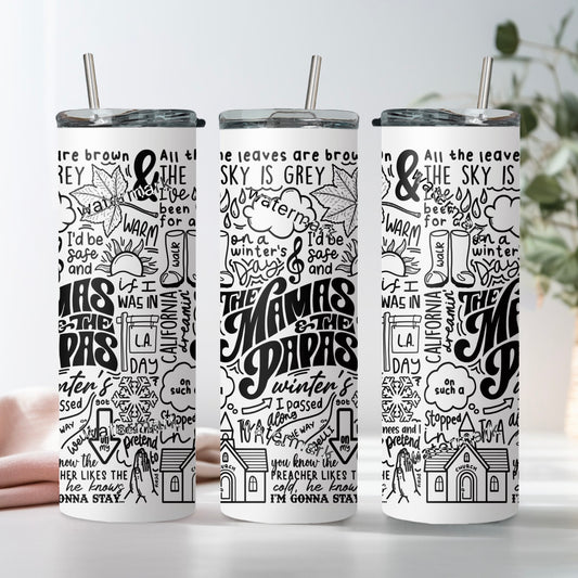 Mamas and Papas tumbler