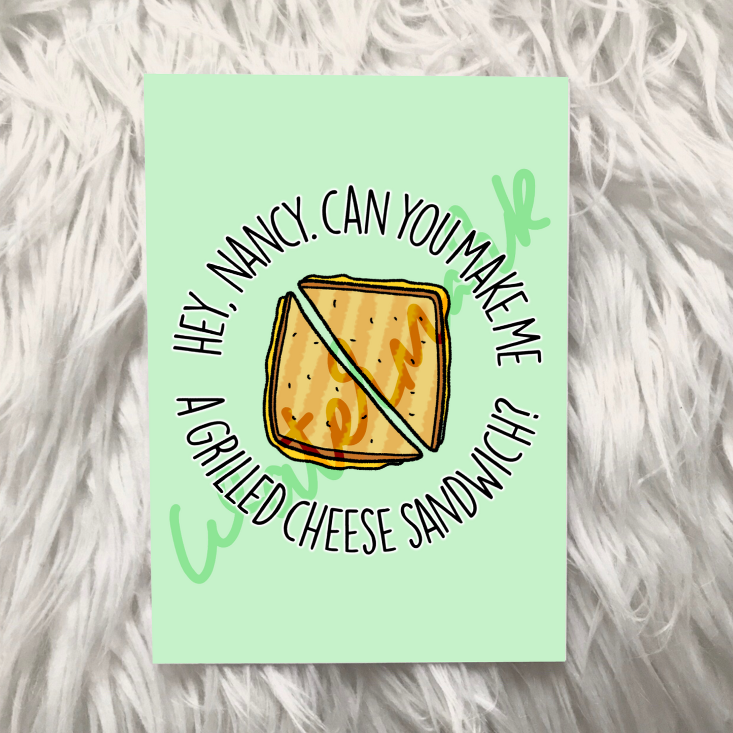 Step Brothers grilled cheese print