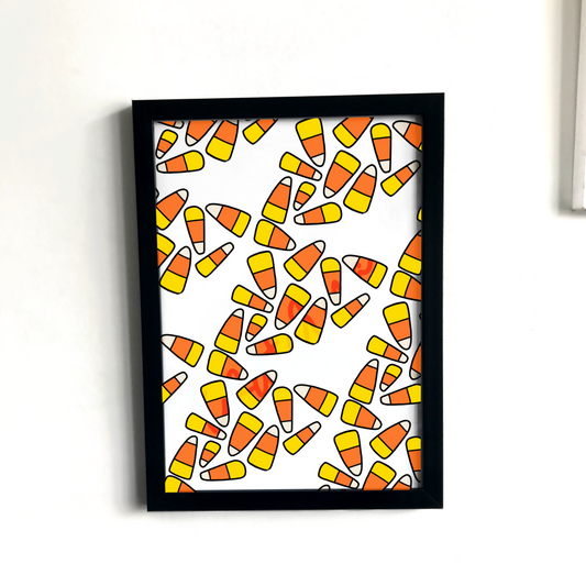 Candy corn print