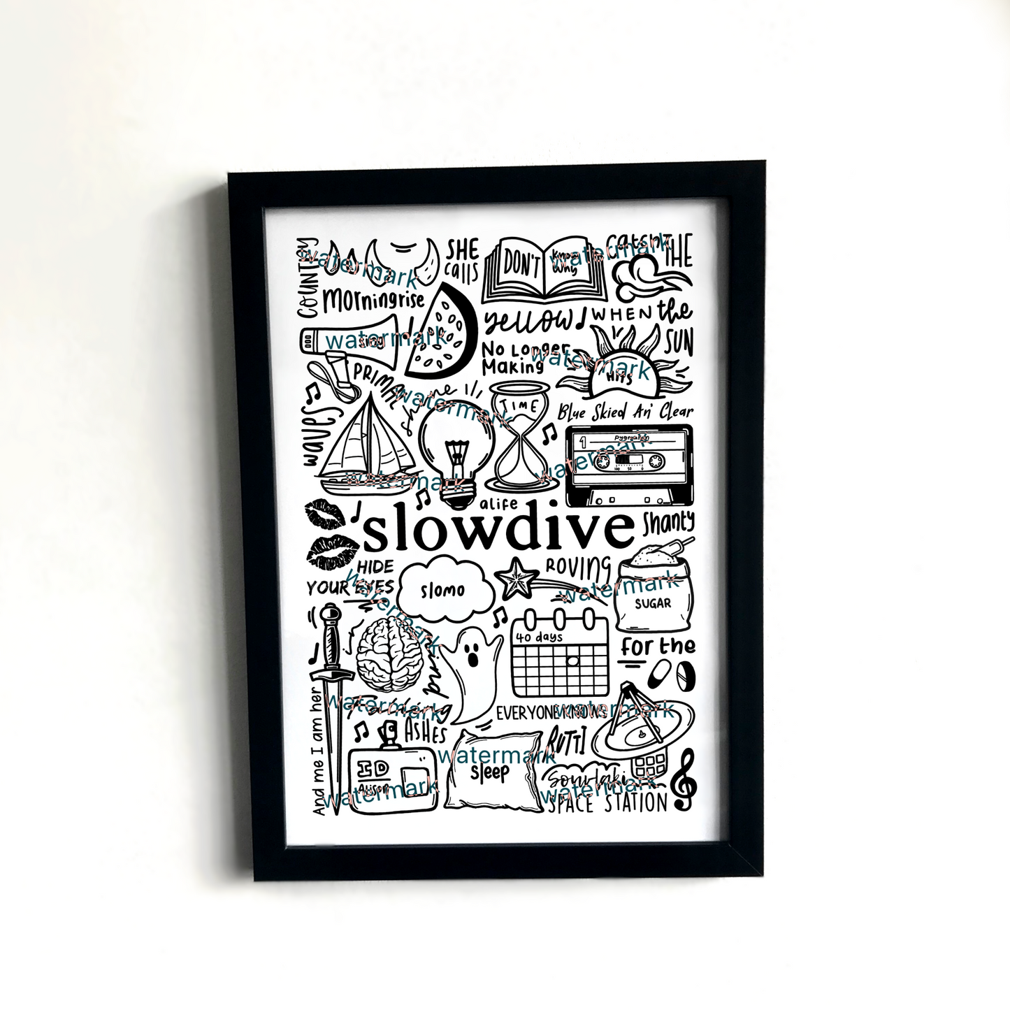 Slowdive t shirt